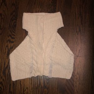 Bebe crop top sweater